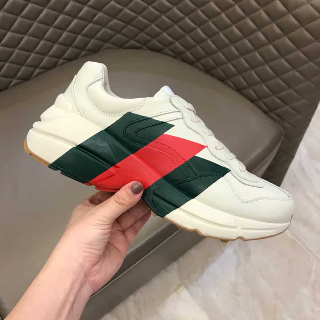 GUCCI RHYTON WEB PRINT SNEAKER - GC58