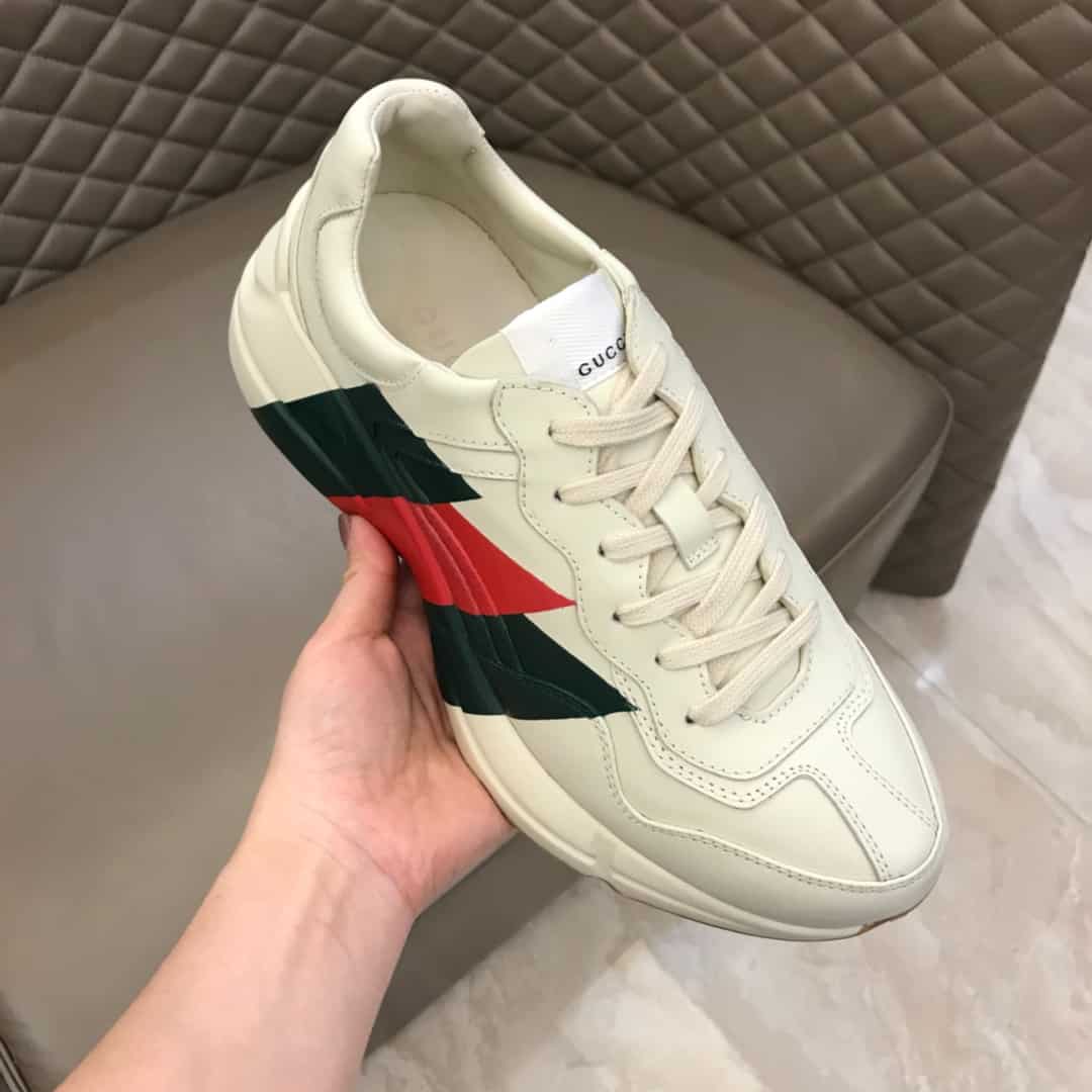 GUCCI RHYTON WEB PRINT SNEAKER - GC58