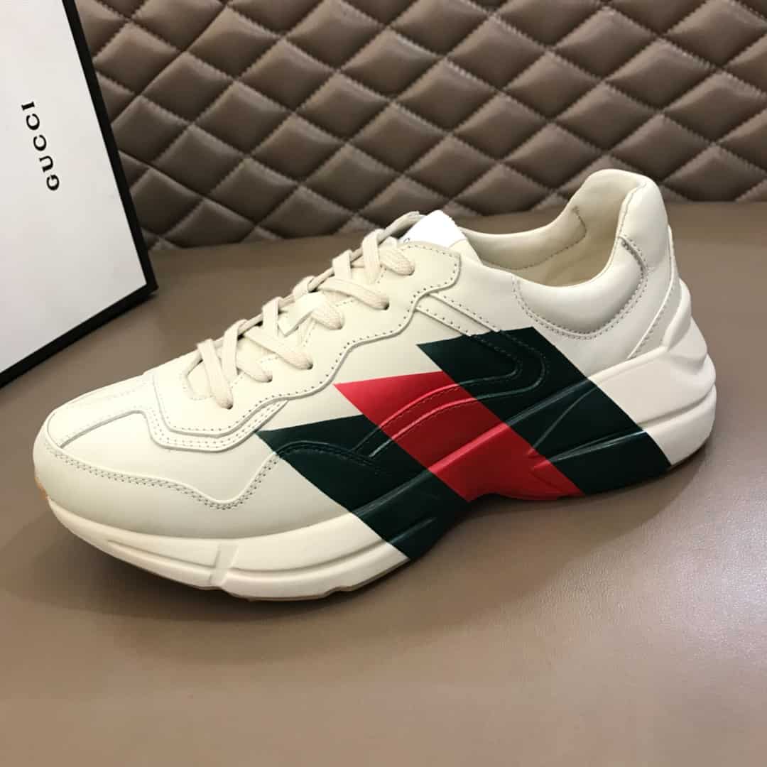 GUCCI RHYTON WEB PRINT SNEAKER - GC58