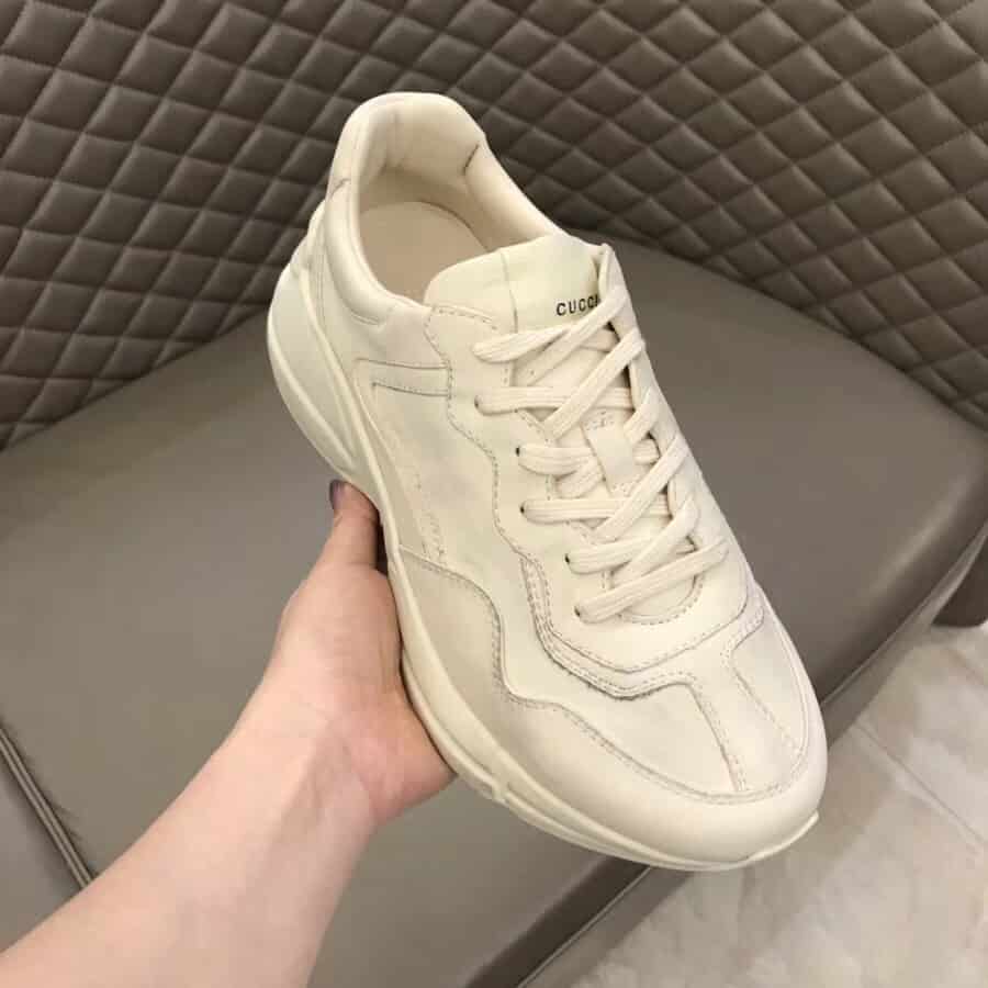 GUCCI RHYTON LEATHER SNEAKER - GC57