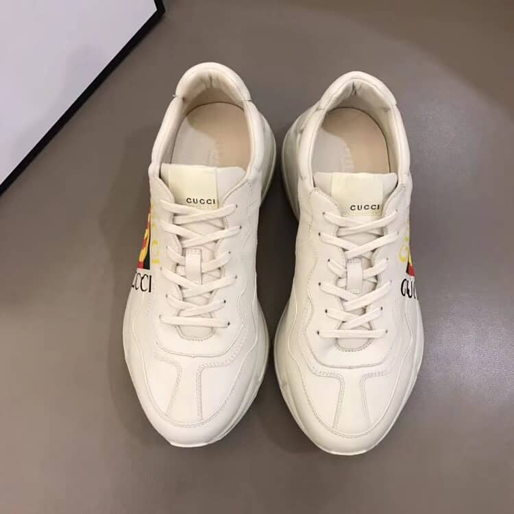GUCCI RHYTON LEATHER SNEAKER - GC56