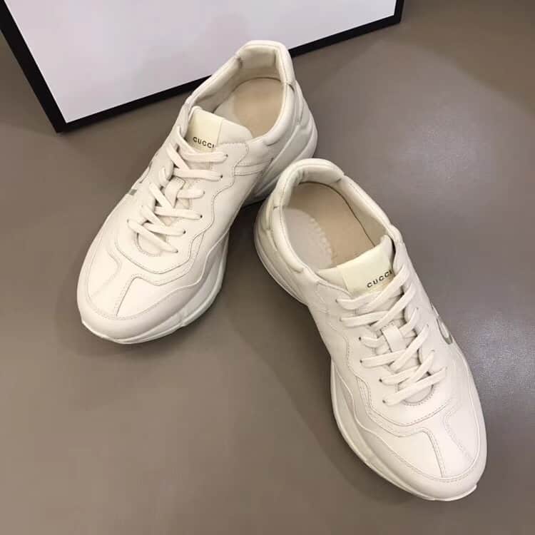GUCCI RHYTON LEATHER SNEAKER - GC55