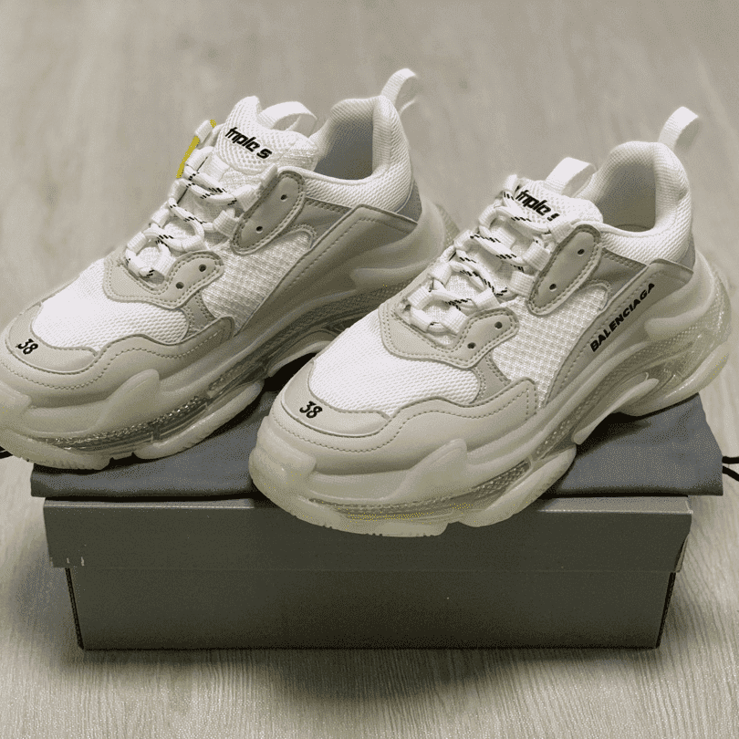 BALENCIAGA TRIPLE S CLEAR SOLE - BB42