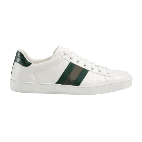 GUCCI ACE LEATHER SNEAKER - GC34