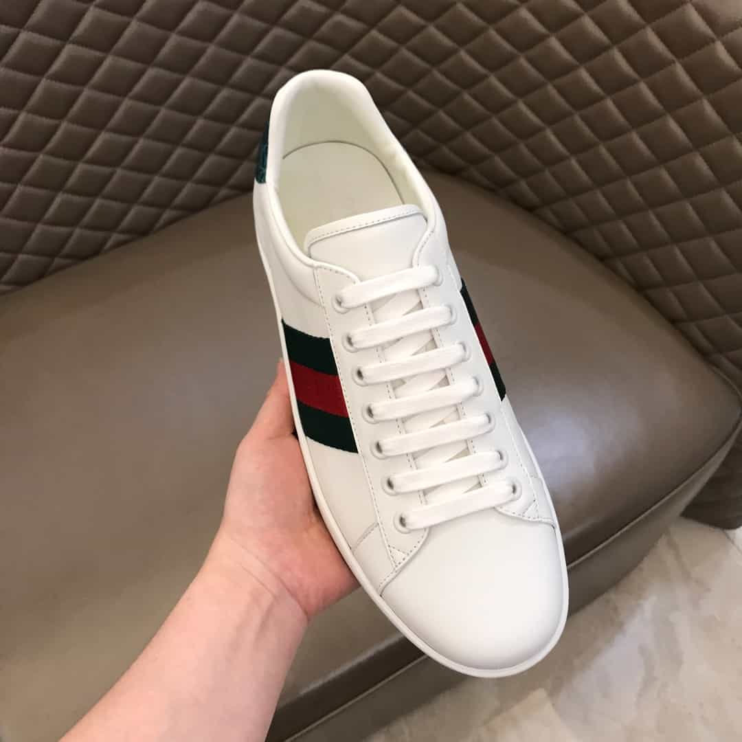 GUCCI ACE LEATHER SNEAKER - GC34