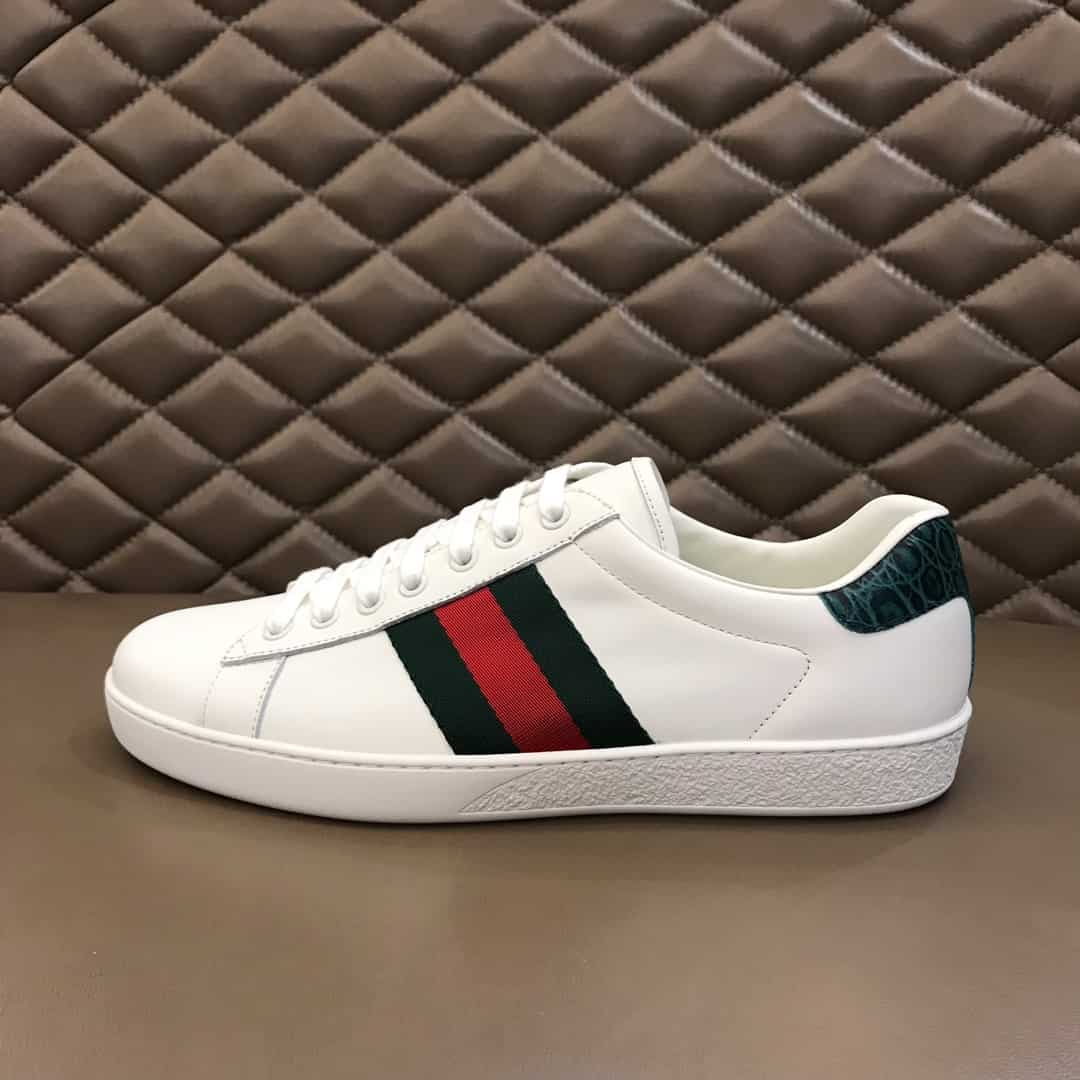 GUCCI ACE LEATHER SNEAKER - GC34
