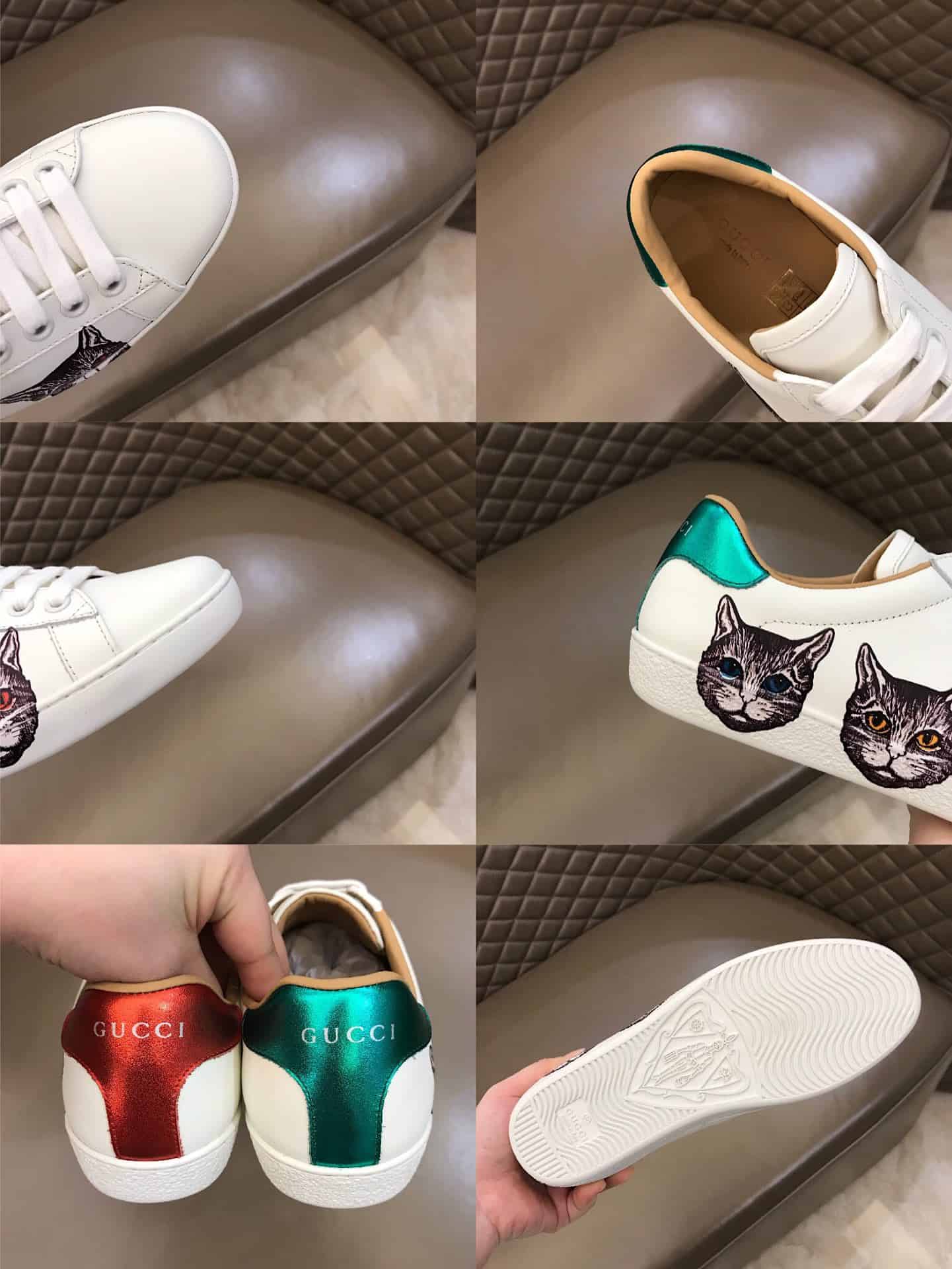 GUCCI ACE SNEAKER WITH MYSTIC CAT - GC33