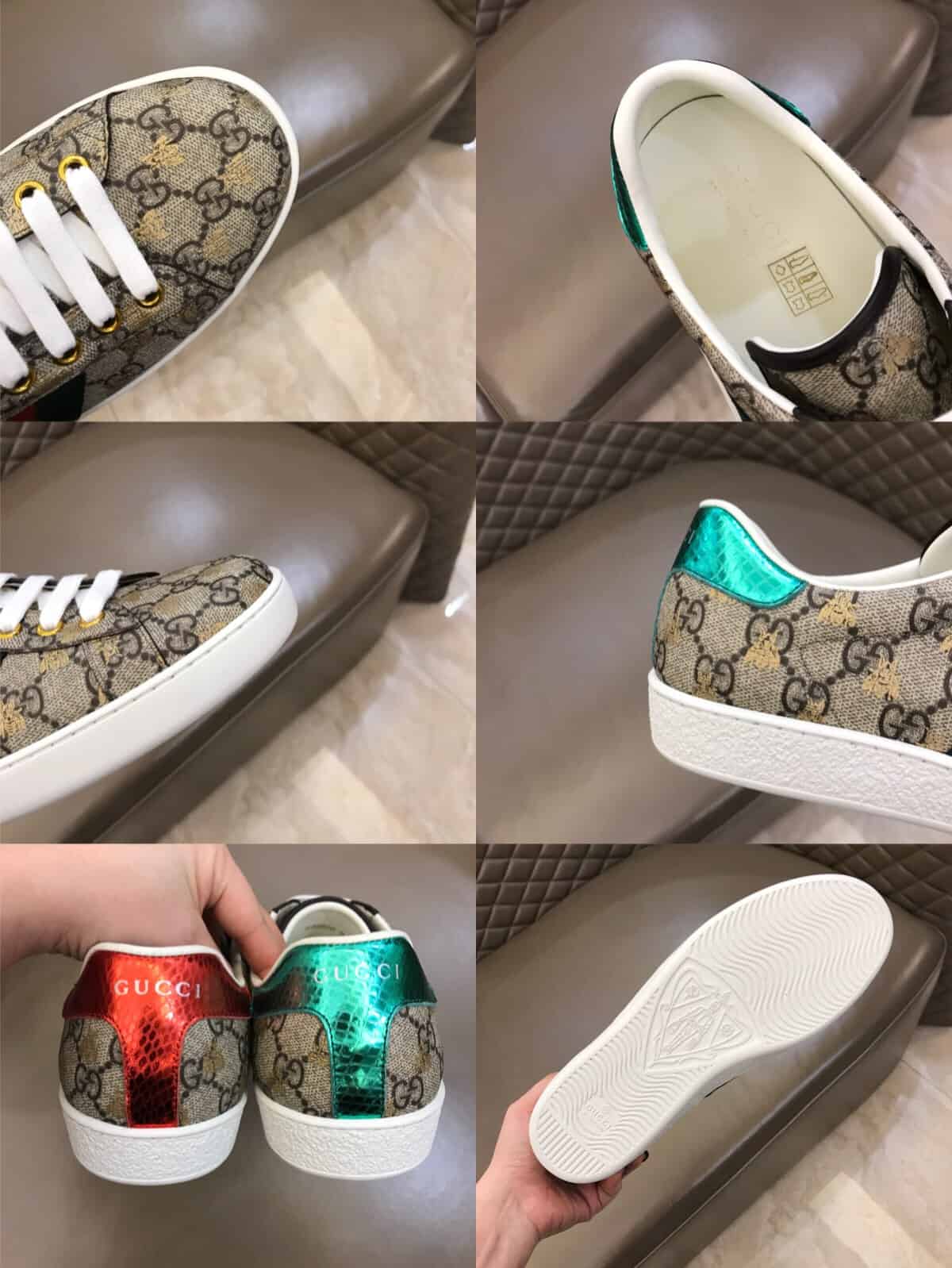 GUCCI ACE GG SUPREME SNEAKER WITH BEES - GC32