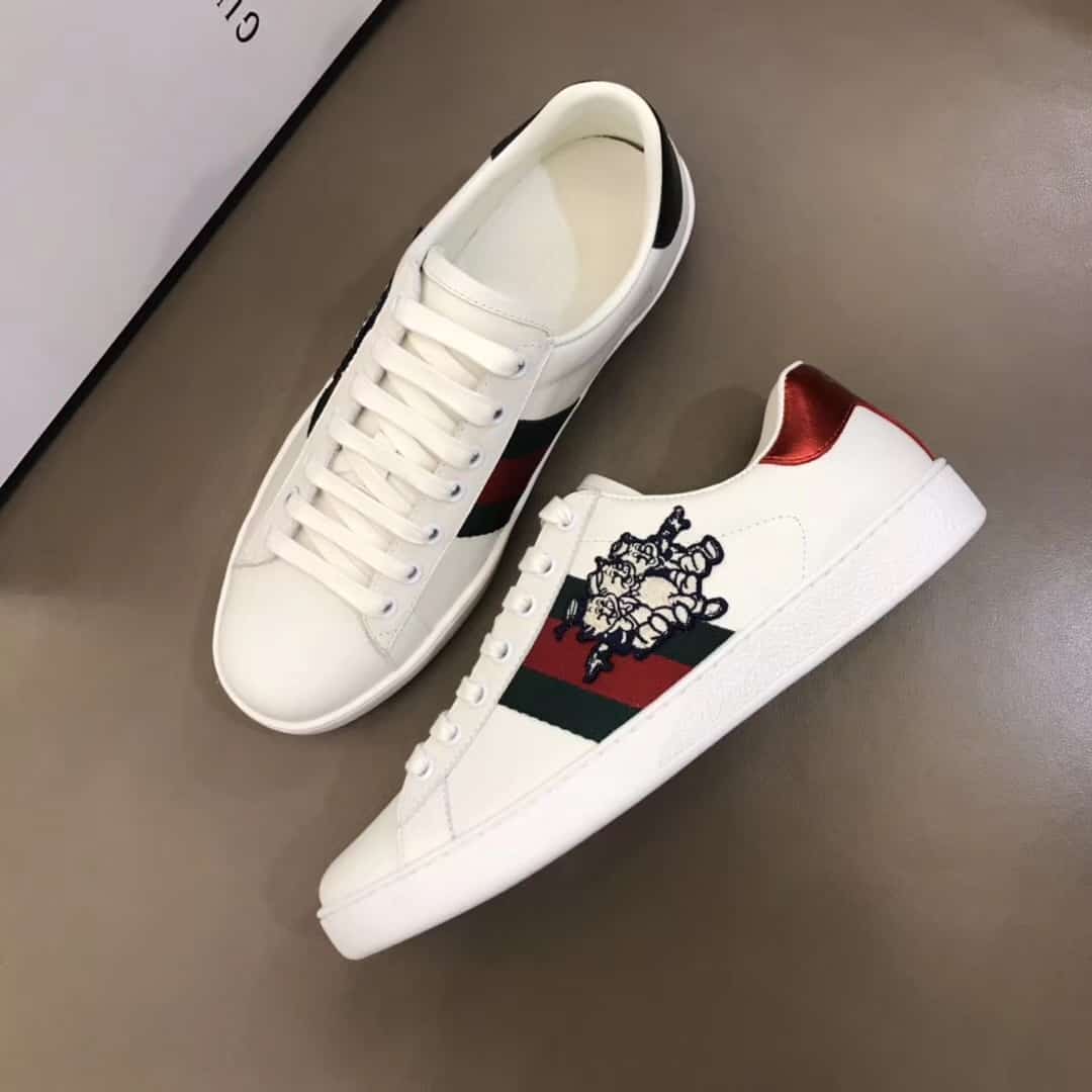 GUCCI ACE SNEAKER WITH THREE LITTLE PIGS
