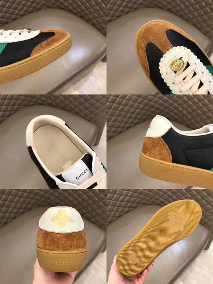 GUCCI G47 WEB BLACK SNEAKER - GC25