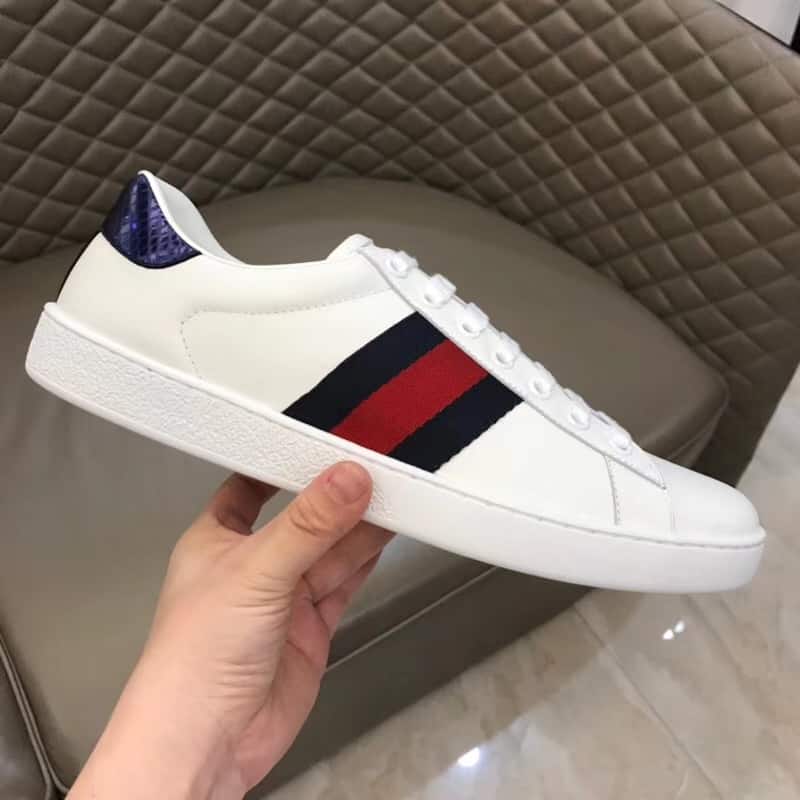 GUCCI ACE NAVY BLUE SNEAKER - GC21