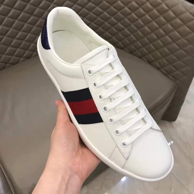 GUCCI ACE NAVY BLUE SNEAKER - GC21