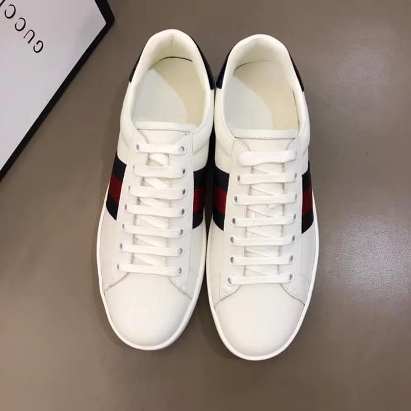 GUCCI ACE NAVY BLUE SNEAKER - GC21
