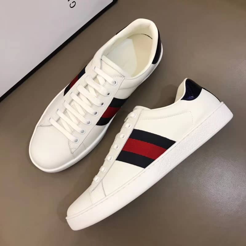 GUCCI ACE NAVY BLUE SNEAKER - GC21