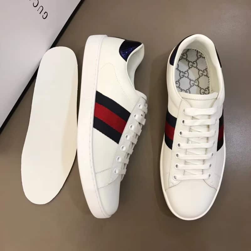 GUCCI ACE NAVY BLUE SNEAKER - GC21