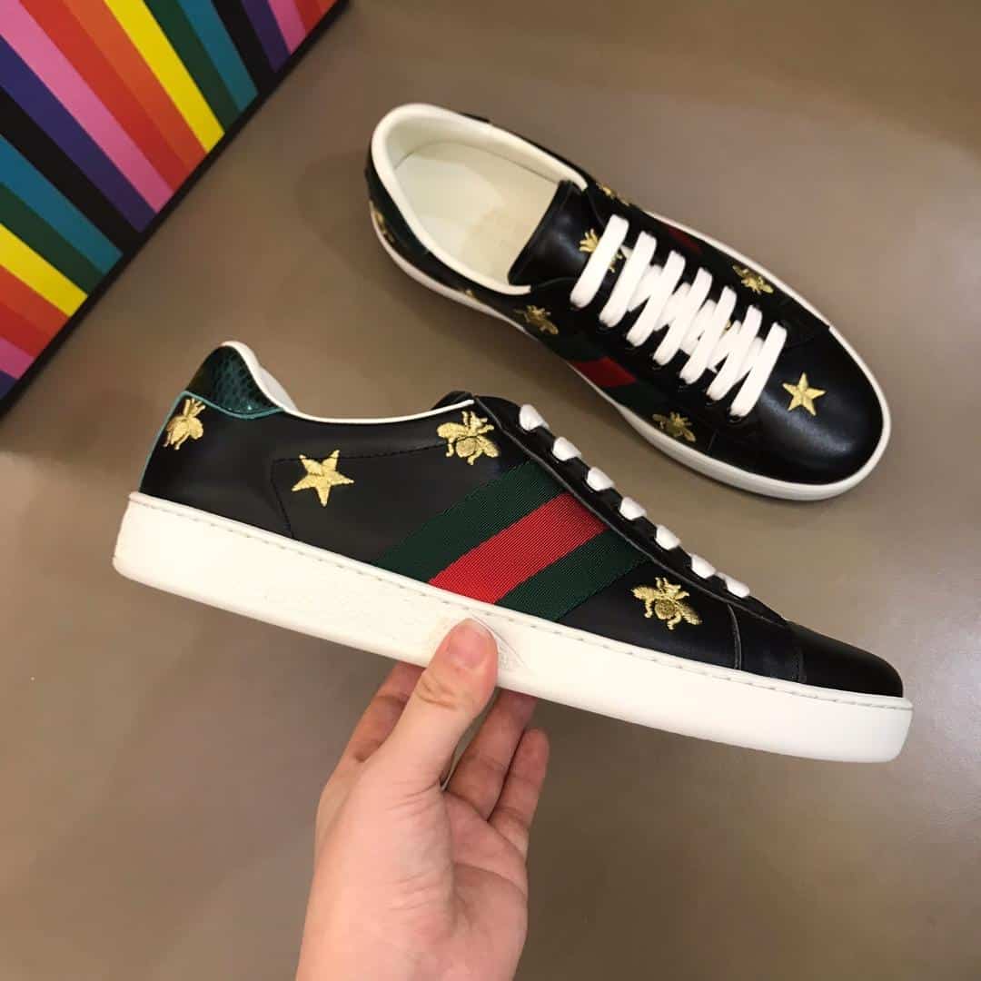 GUCCI ACE EMBROIDERED SNEAKER - GC13