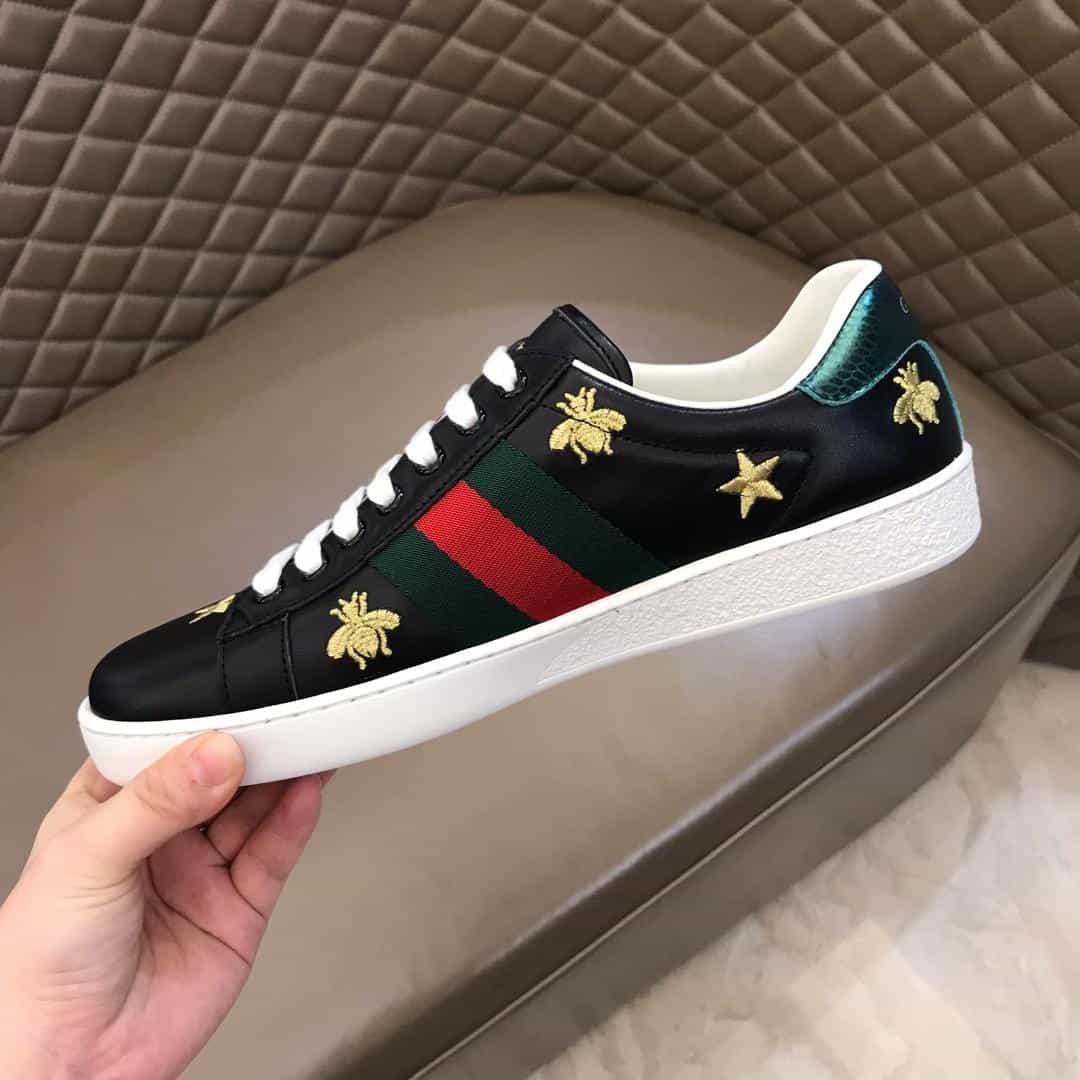 GUCCI ACE EMBROIDERED SNEAKER - GC13
