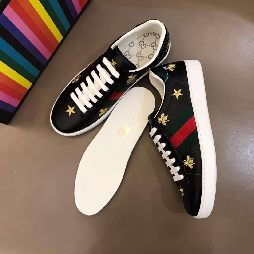 GUCCI ACE EMBROIDERED SNEAKER - GC13