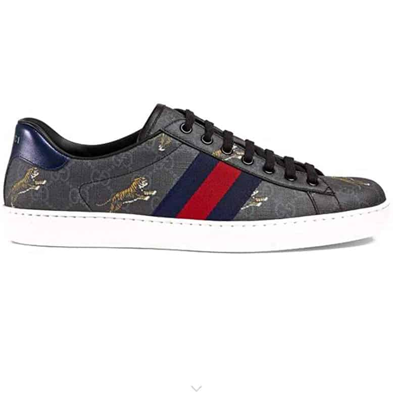 GUCCI MEN'S ACE GG SUPREME TIGERS SNEAKER - GC9