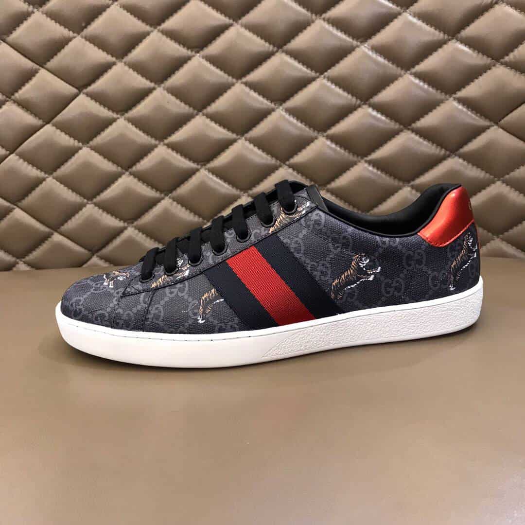 GUCCI MEN'S ACE GG SUPREME TIGERS SNEAKER - GC9