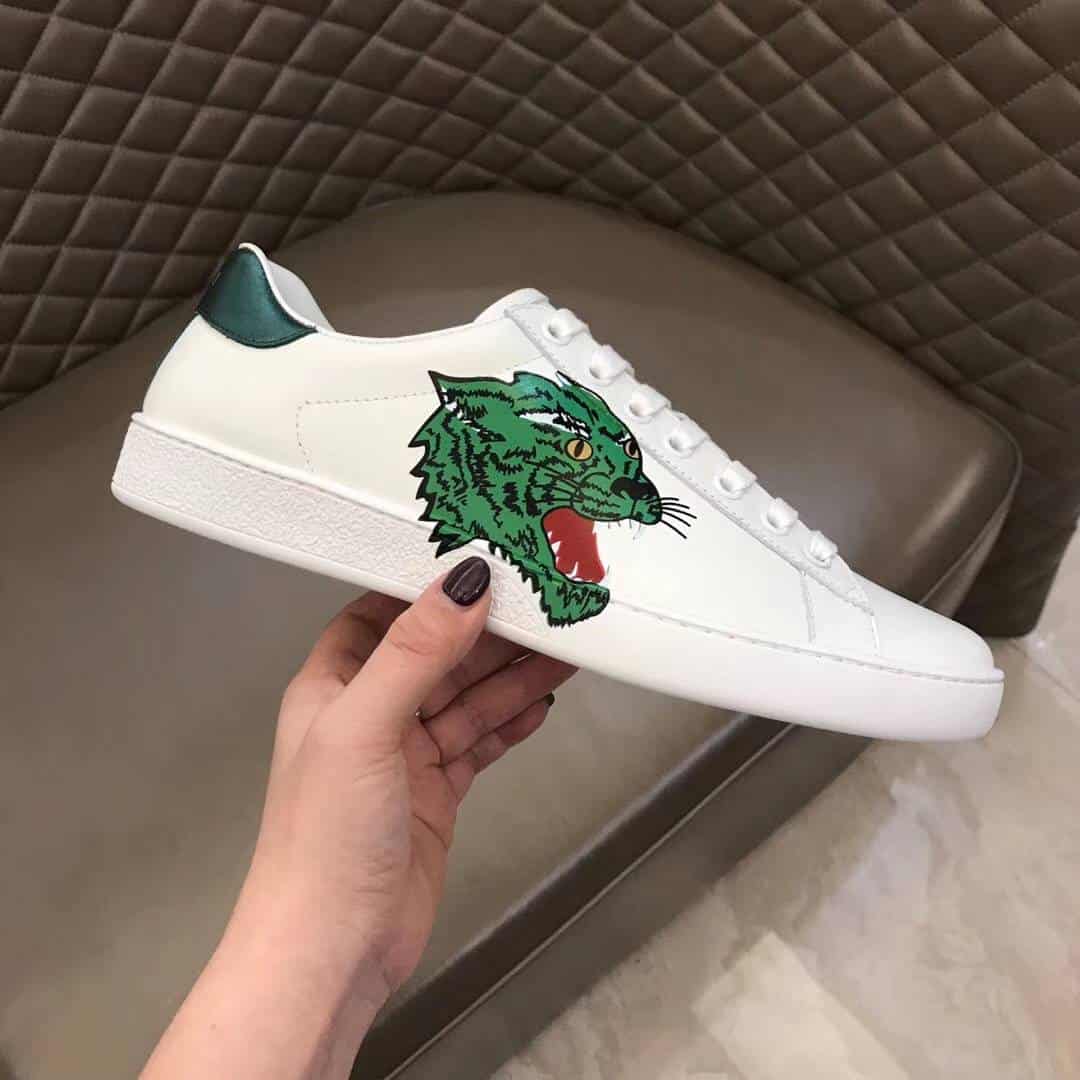 GUCCI ACE PANTHER SNEAKER - GC6