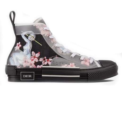DIOR HIGH-TOP DIOR AND SORAYAMA SNEAKER - CD18