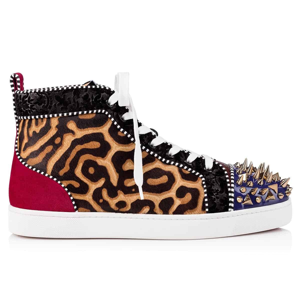 CHRISTIAN LOUBOUTIN HIGH TOP SNEAKER - CL25