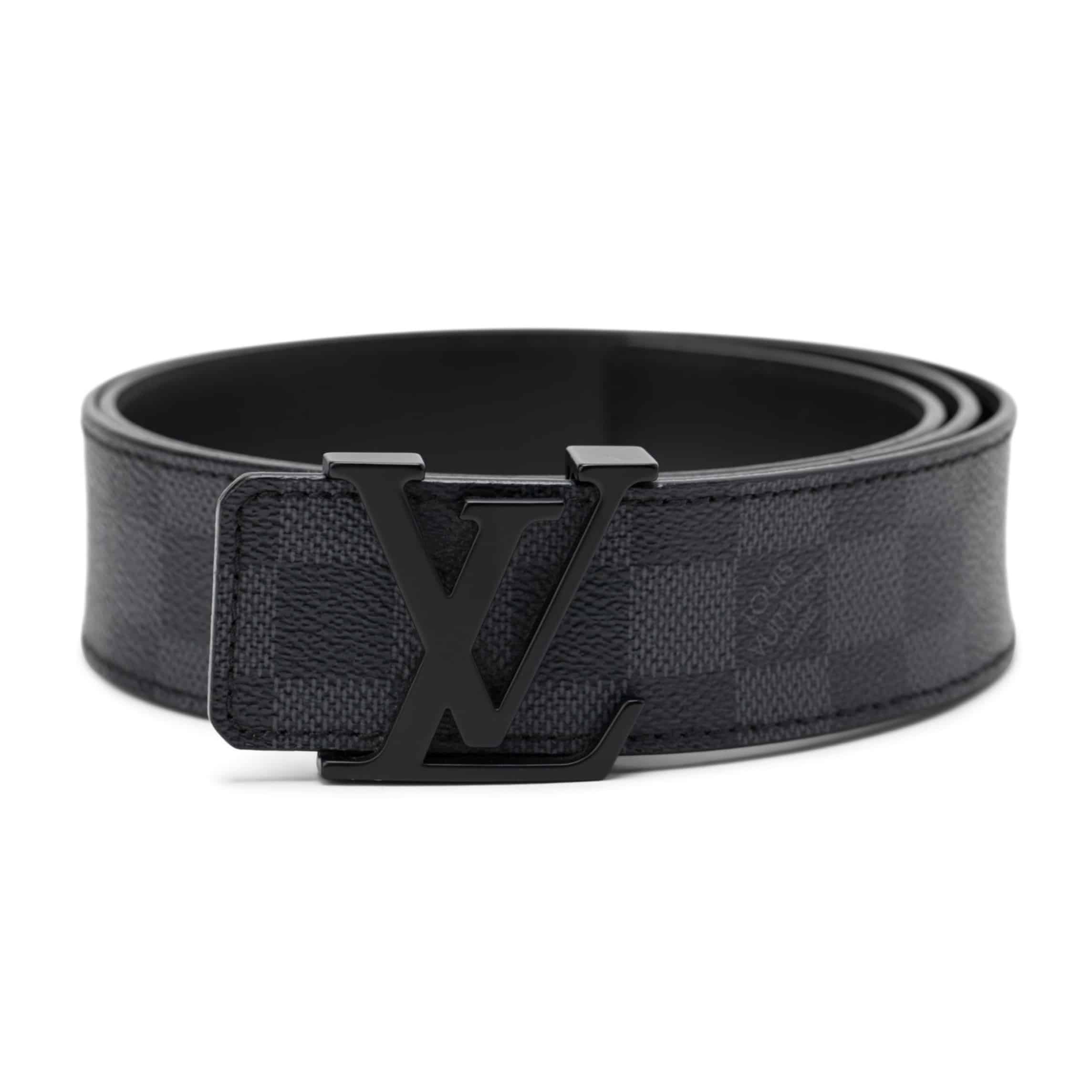 LOUIS VUITTON BELT INITIALES DAMIER
