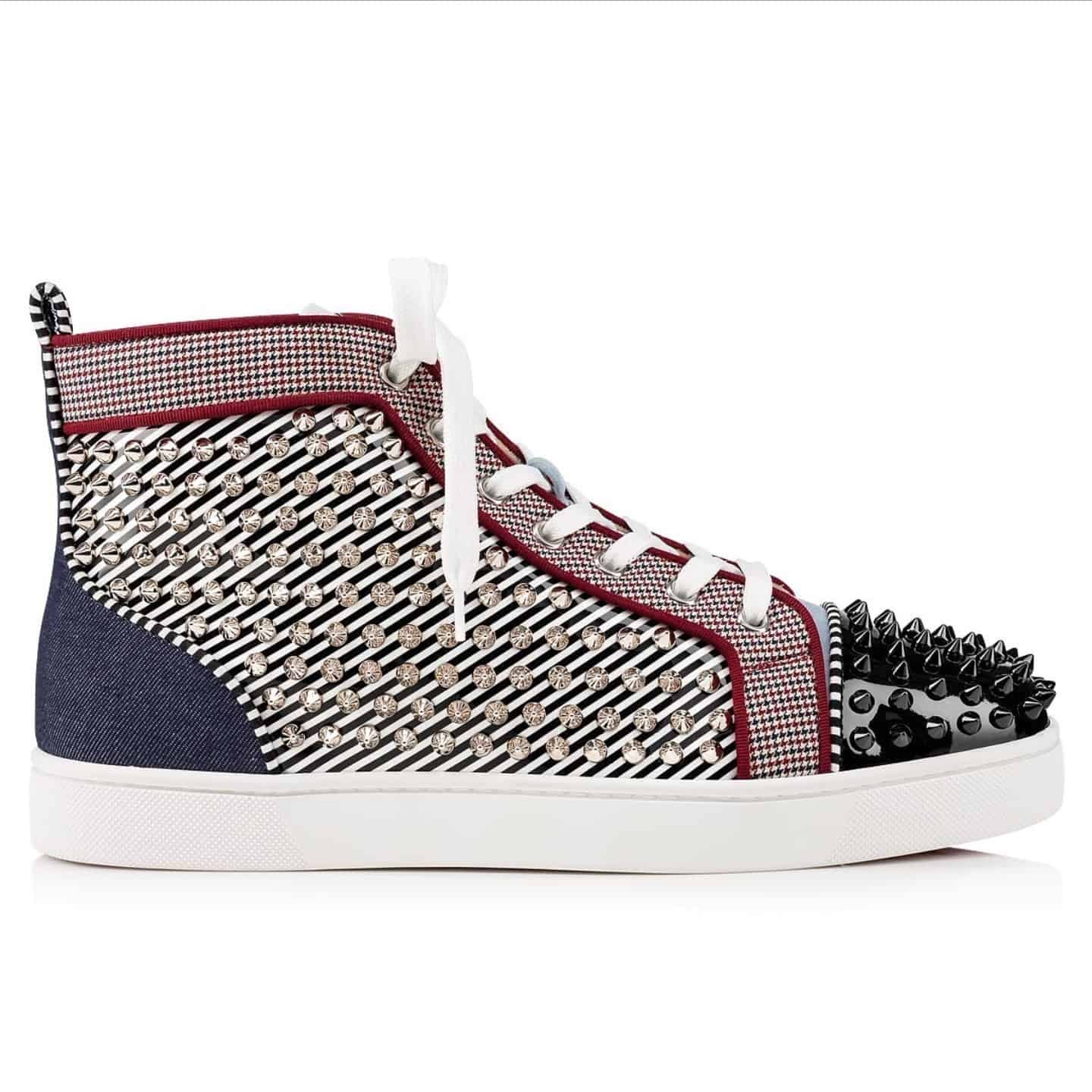 CHRISTIAN LOUBOUTIN HIGH TOP SNEAKER - CL81