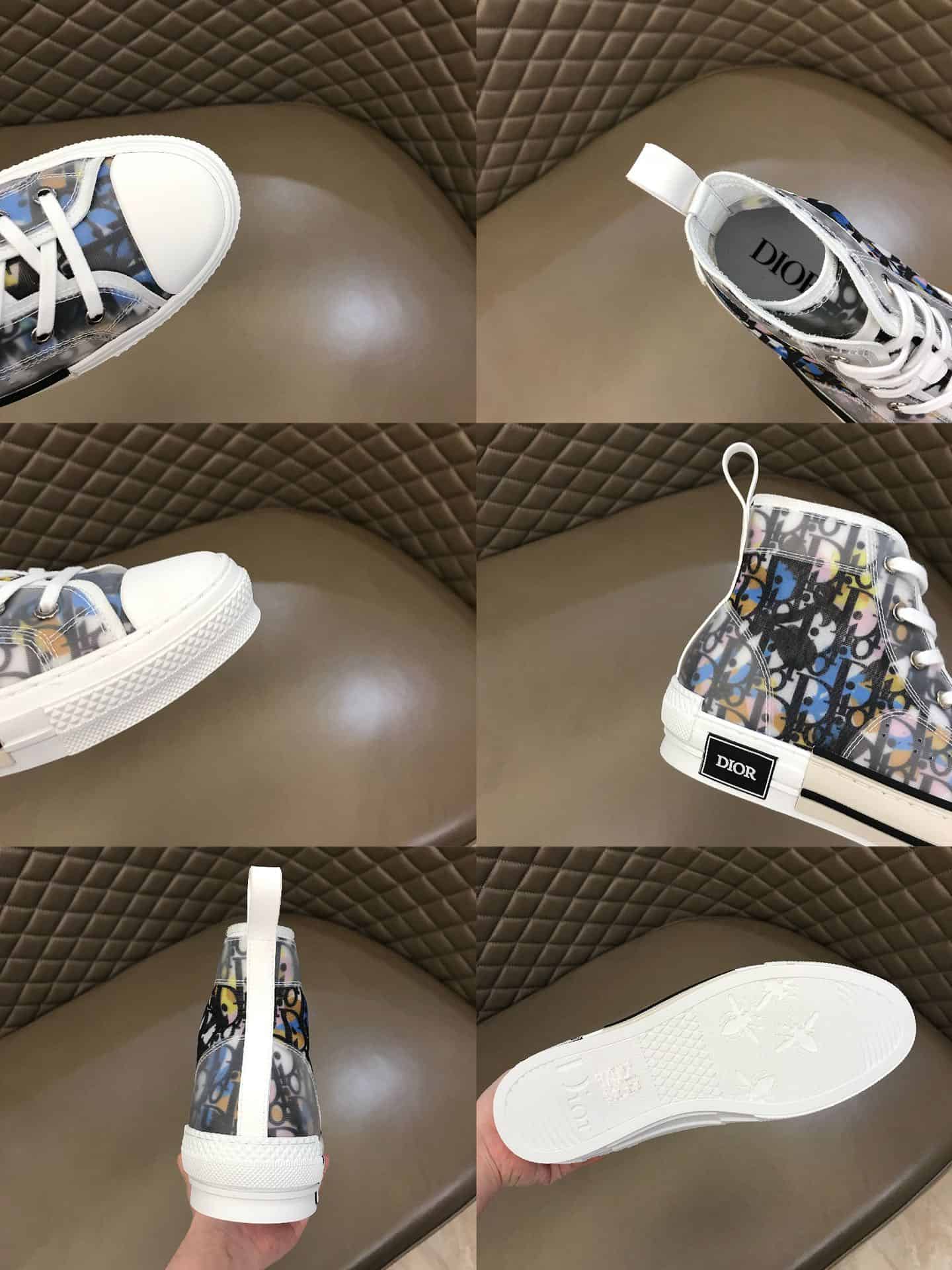 DIOR B23 HIGH TOP ALEX FOXTON OBLIQUE