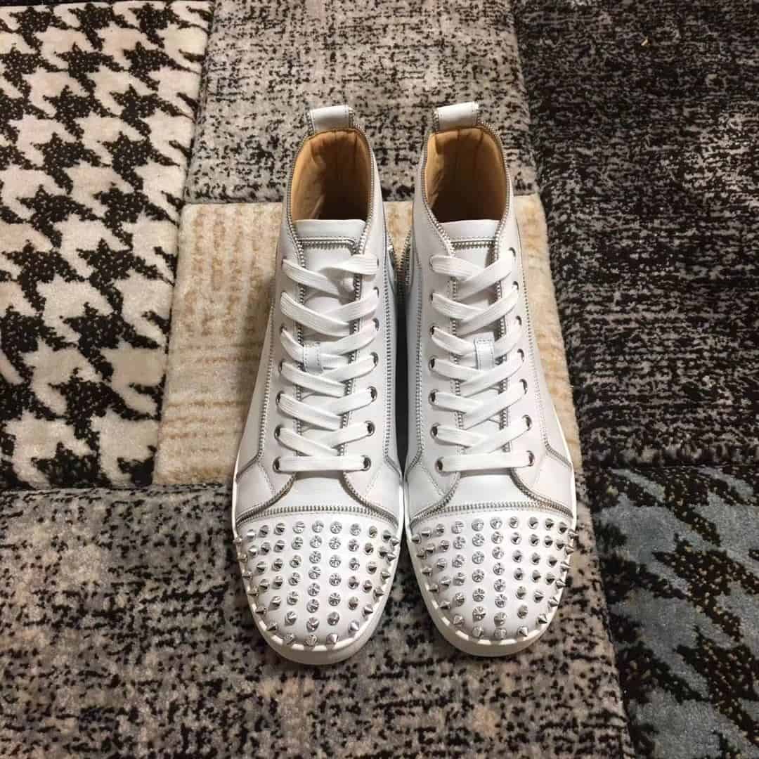 CHRISTIAN LOUBOUTIN HIGH TOP SNEAKER - CL44