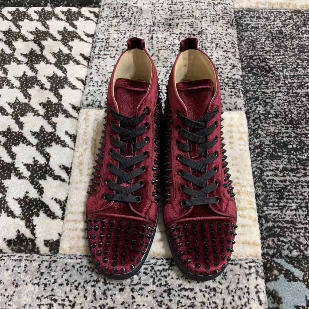 CHRISTIAN LOUBOUTIN HIGH TOP SNEAKER