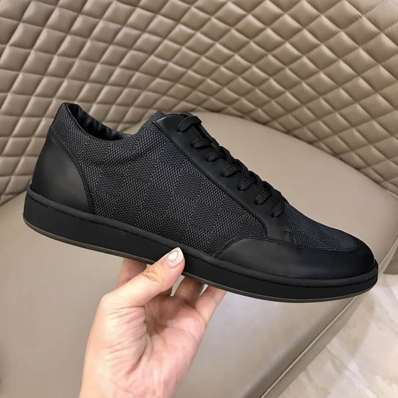 LOUIS VUITTON OFFSHORE SNEAKER 'BLACK' - LV46