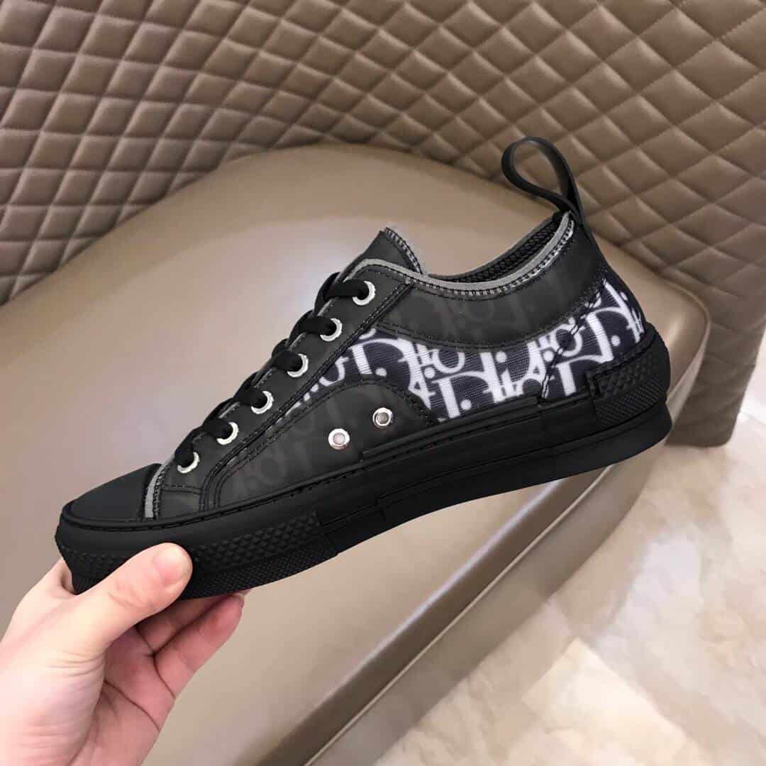 DIOR "B23" LOW-TOP DIOR OBLIQUE SNEAKER - CD1
