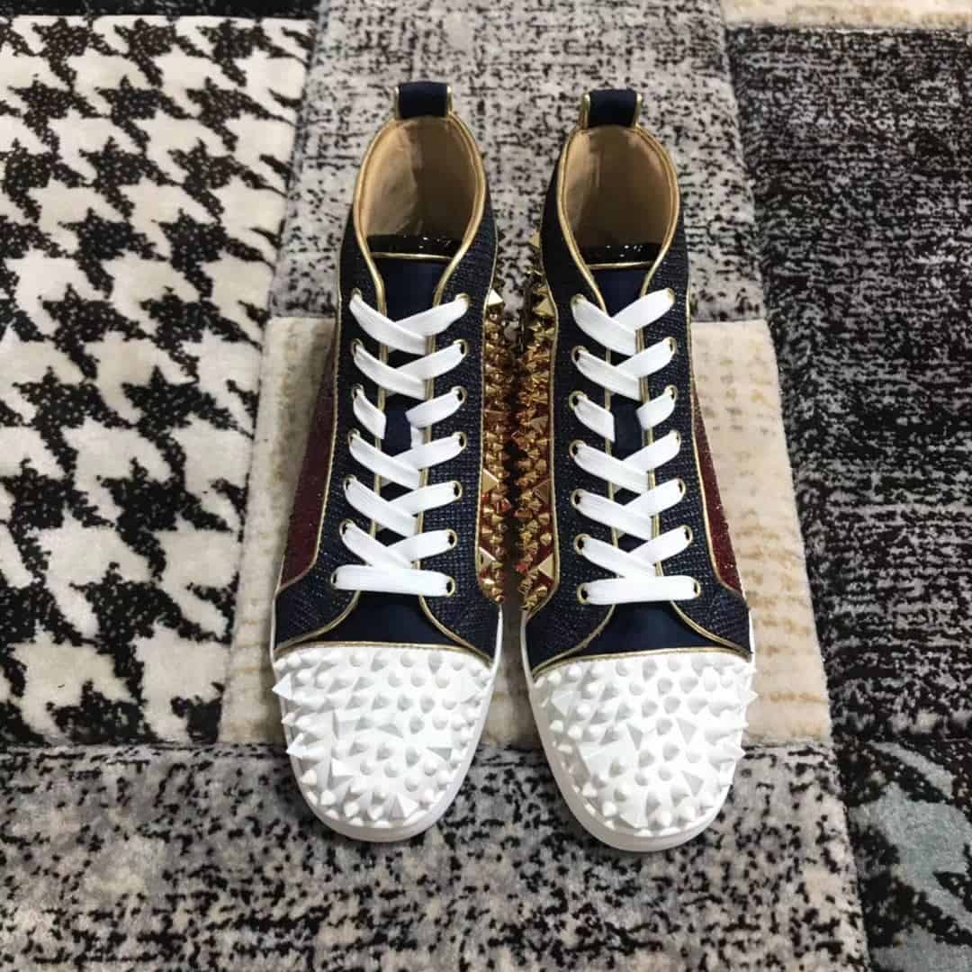 CHRISTIAN LOUBOUTIN HIGH TOP SNEAKER - CL34