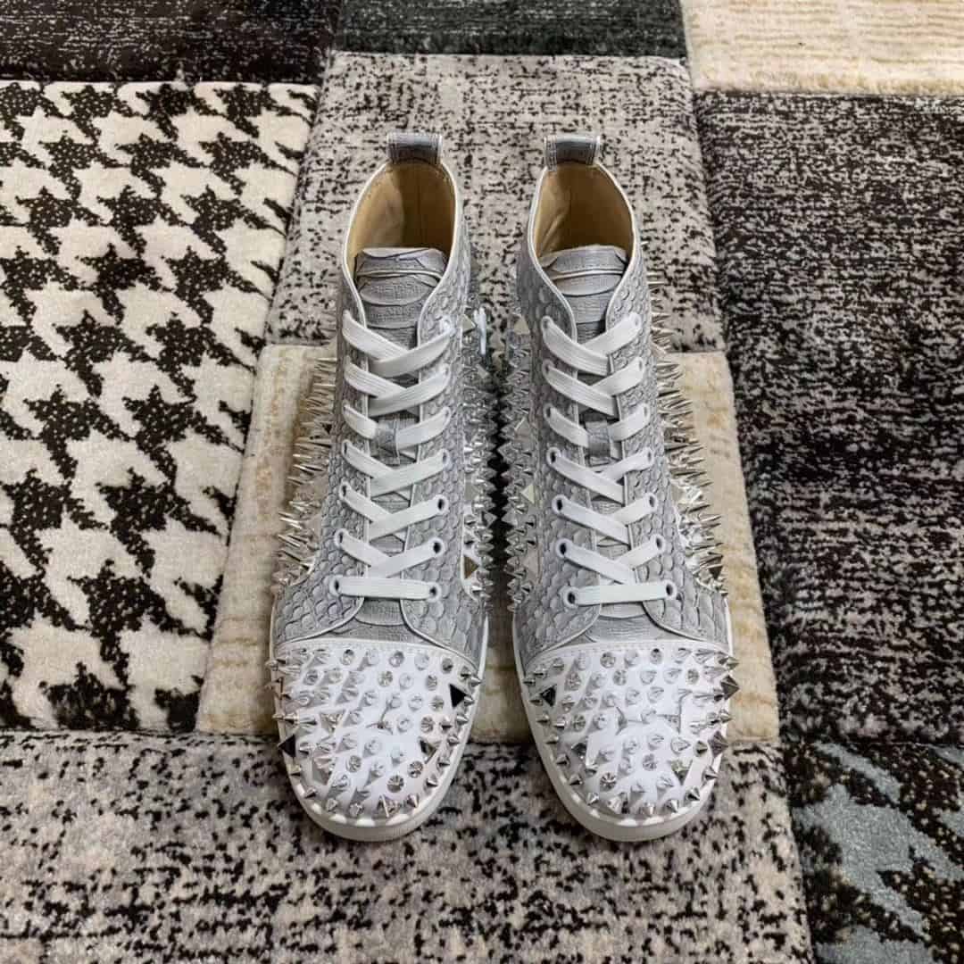 CHRISTIAN LOUBOUTIN HIGH TOP SNEAKER - CL21