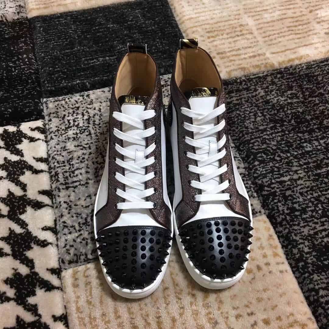 CHRISTIAN LOUBOUTIN HIGH TOP SNEAKER - CL38