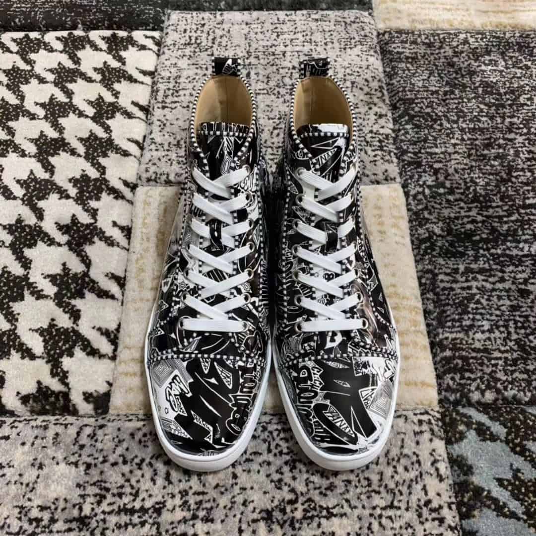 CHRISTIAN LOUBOUTIN HIGH TOP SNEAKER