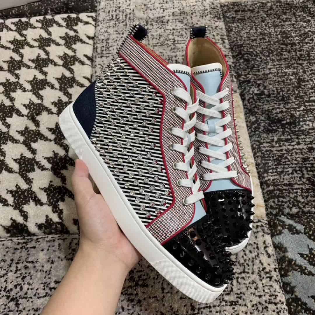 CHRISTIAN LOUBOUTIN HIGH TOP SNEAKER - CL81