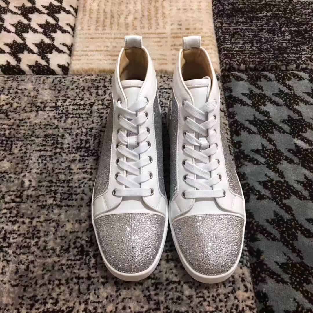 CHRISTIAN LOUBOUTIN HIGH TOP SNEAKER - CL48