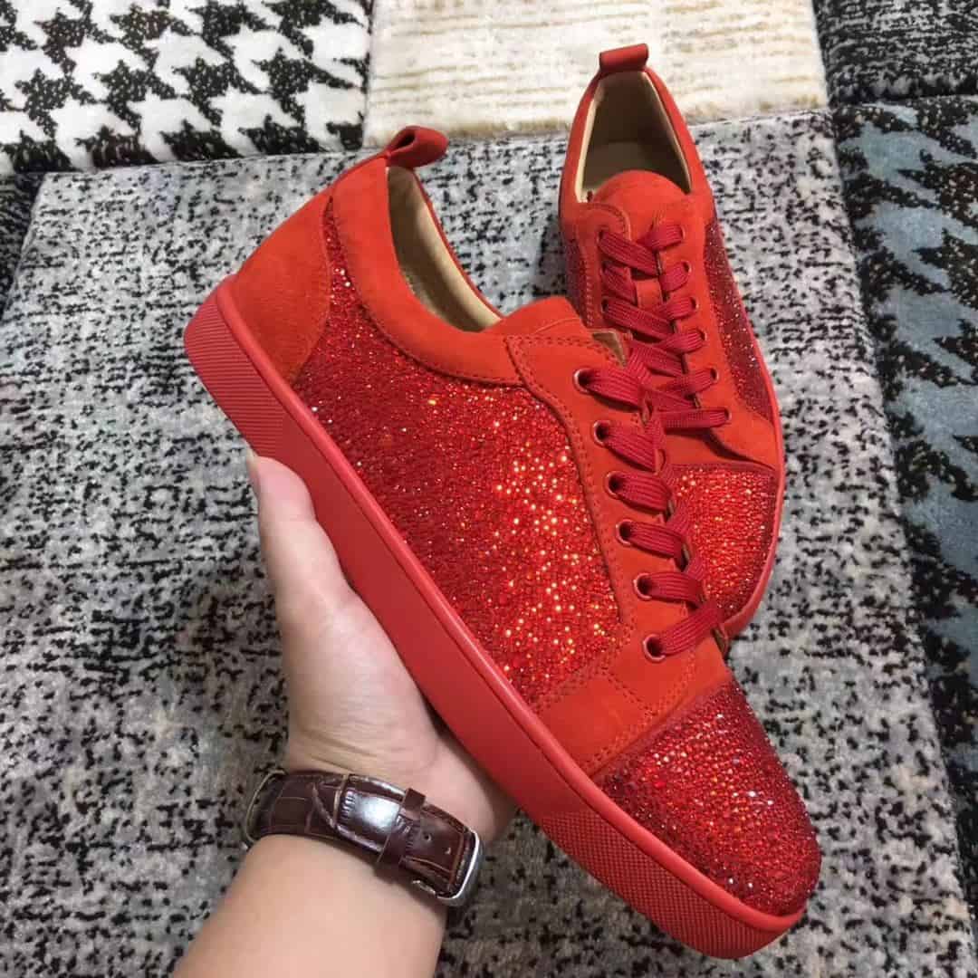 CHRISTIAN LOUBOUTIN LOW TOP SNEAKER - CL83