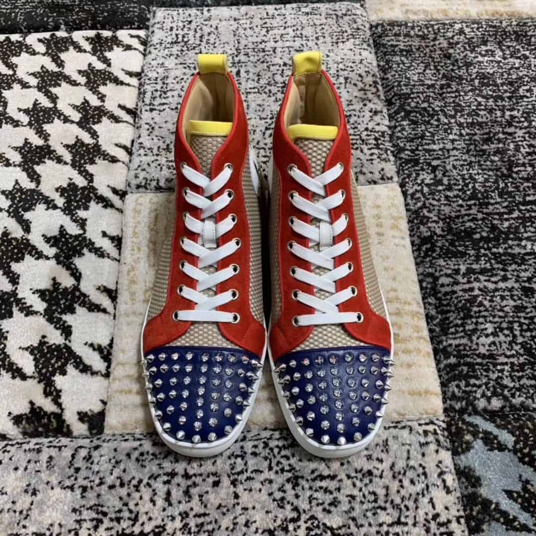 CHRISTIAN LOUBOUTIN HIGH TOP SNEAKER - CL40