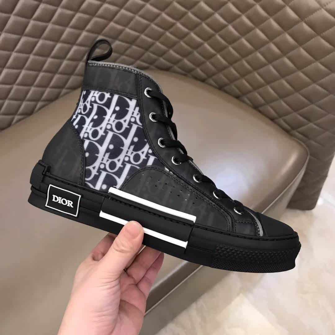 "B23" HIGH-TOP DIOR OBLIQUE SNEAKER - CD13