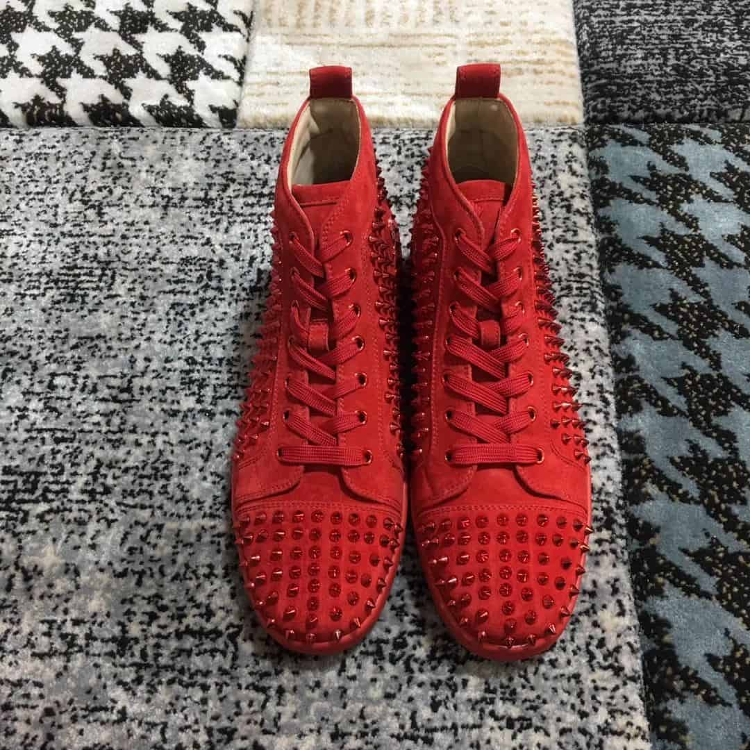 CHRISTIAN LOUBOUTIN HIGH TOP SNEAKER - CL11
