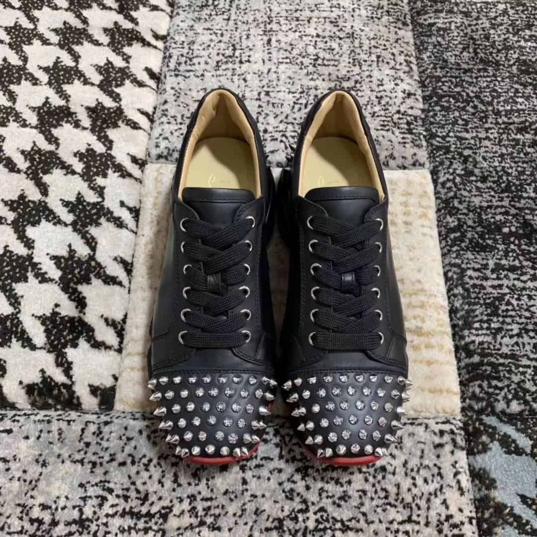 CHRISTIAN LOUBOUTIN SPIKE SOCK SNEAKER - CL19