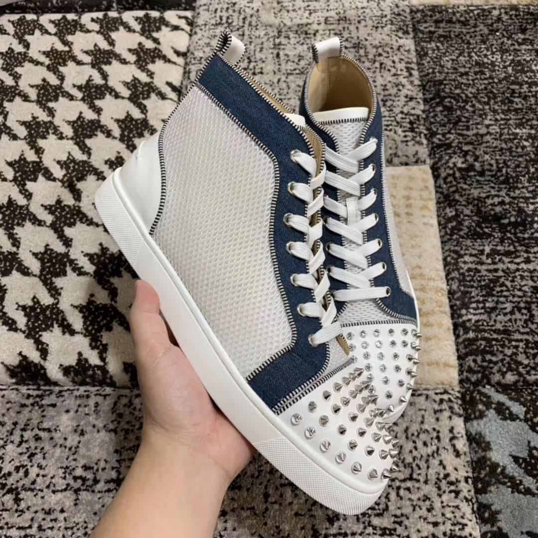 CHRISTIAN LOUBOUTIN HIGH TOP SNEAKER - CL76