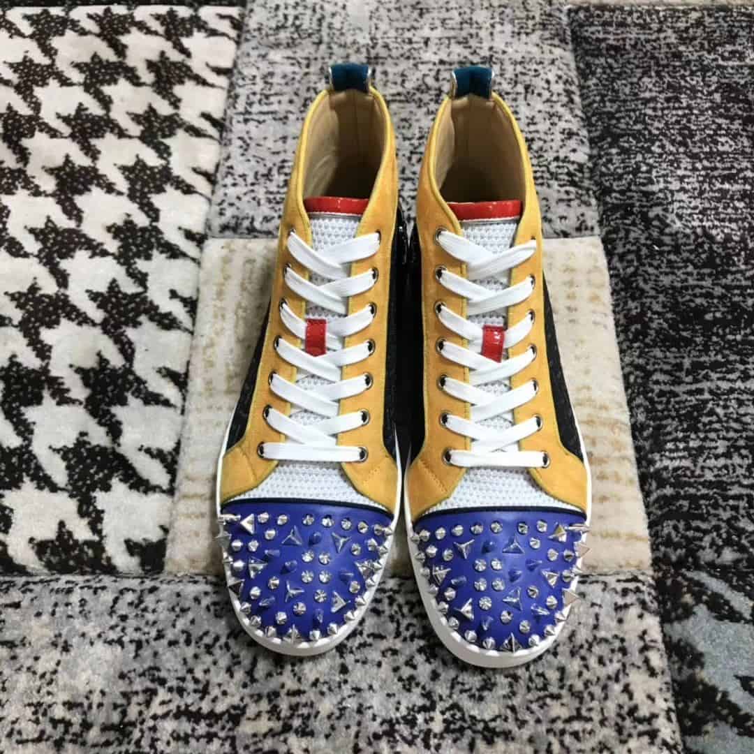 CHRISTIAN LOUBOUTIN HIGH TOP SNEAKER - CL35