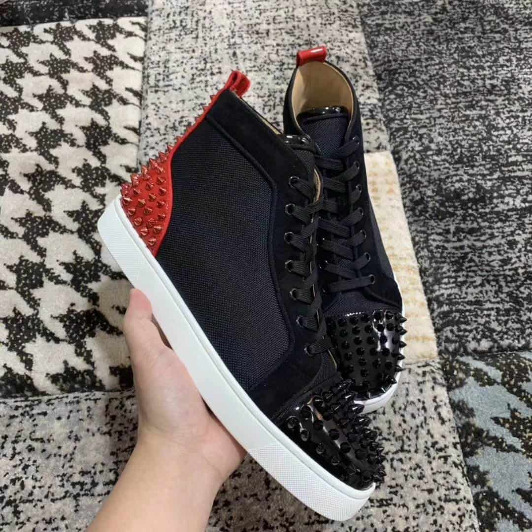 CHRISTIAN LOUBOUTIN HIGH TOP SNEAKER - CL77