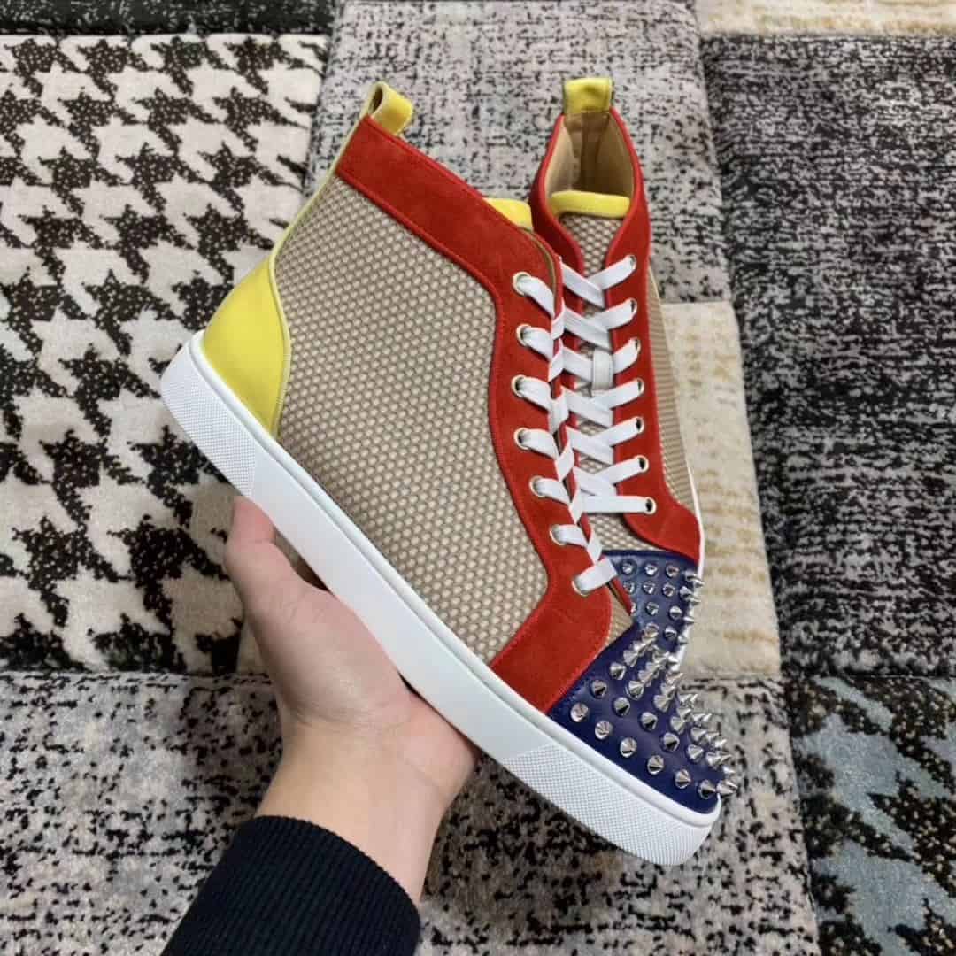 CHRISTIAN LOUBOUTIN HIGH TOP SNEAKER - CL40