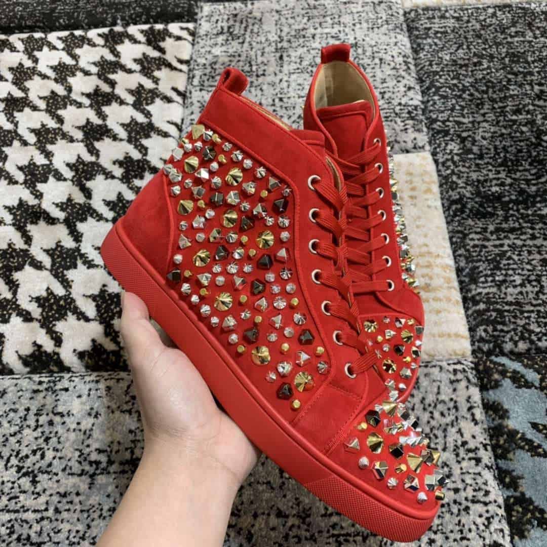 CHRISTIAN LOUBOUTIN HIGH TOP SNEAKER